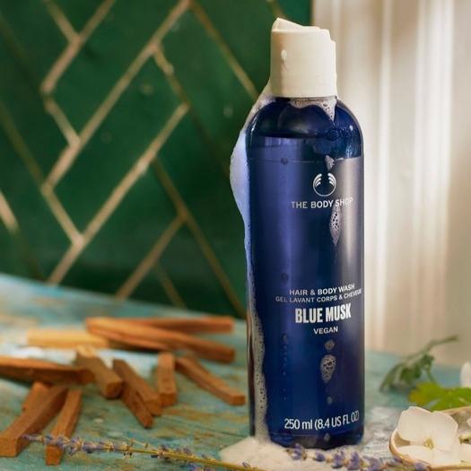 Blue Musk Hair and Body Wash