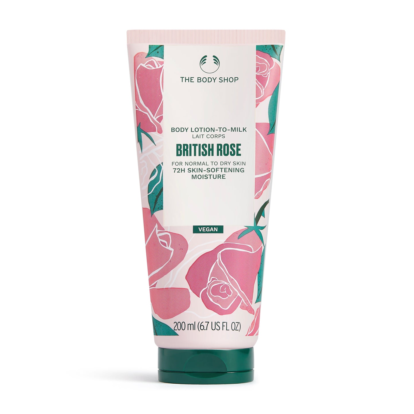 British Rose Lotion-to-Milk 200ml